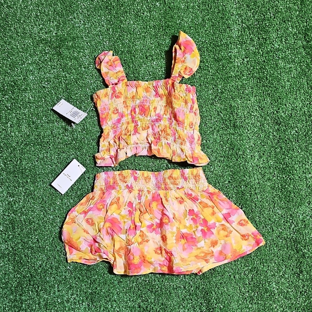 Old Navy Pink and Yellow Floral Set - Picture 5 of 5